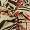 Beige-Brown-Multi Aztec And Floral Printed Cotton Gauze Woven Fabric By the Yard